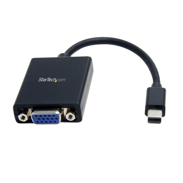 Adaptador De Video De Mini Displayport A Vga - Convertidor Activo De Mini Dp A Vga - Video 1080p - Con Certificacion Vesa - Mdp Modelo Mdp2vga