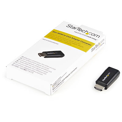 Adaptador De Video Portatil Hdmi A Vga - Hd15 - 1920x1200 - Startech.Com Modelo, Hd2vgamicro