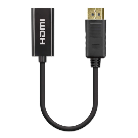 Adaptador Displayport A Hdmi H 4K@60Hz Manhattan 153713