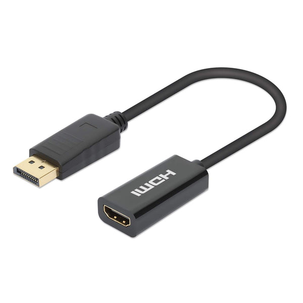 Adaptador Displayport A Hdmi H 4K@60Hz Manhattan 153713