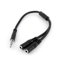 Adaptador Divisor De Audio Mini-Jack 3.5mm 4 Pines A Conectores Separados De Audifonos Y De Microfono - M A 2xh - Startech.Com Modelo, Muyhsmff