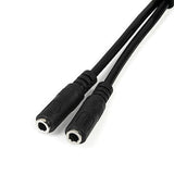 Adaptador Divisor De Audio Mini-Jack 3.5mm 4 Pines A Conectores Separados De Audifonos Y De Microfono - M A 2xh - Startech.Com Modelo, Muyhsmff