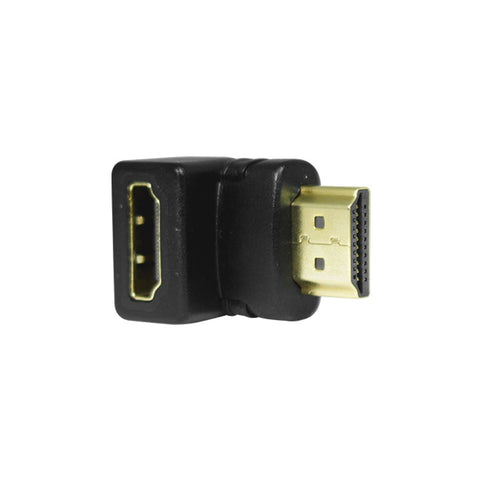 Adaptador Ghia Codo Hdmi Macho A Hdmi Hembra, Angulo De 90 Grados