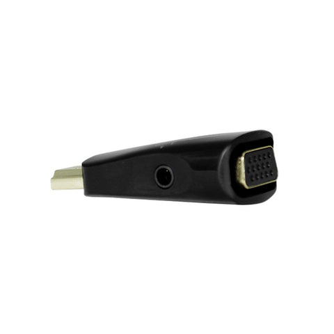 Adaptador Ghia Conversor De Video Hdmi Macho A Vga Hembra Con Audio