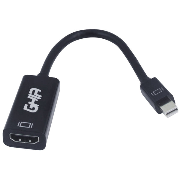 Adaptador Ghia Conversor De Video Mini Displayport Macho A Hdmi Hembra