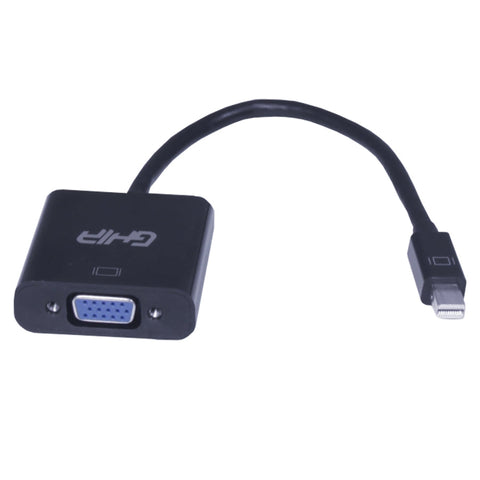 Adaptador Ghia Conversor De Video Mini Displayport Macho A Vga Hembra