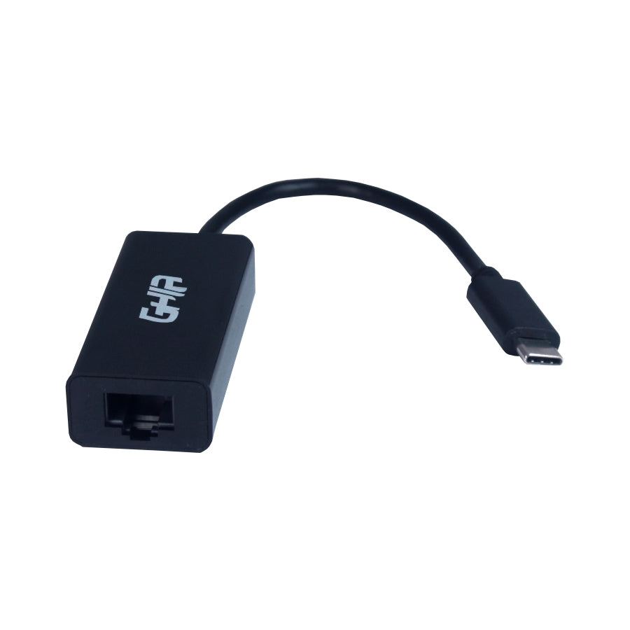 Adaptador Ghia Tarjeta De Red Externa Alta Velocidad Usb 3.1 Tipo C A Red Ethernet Rj45 1gbps