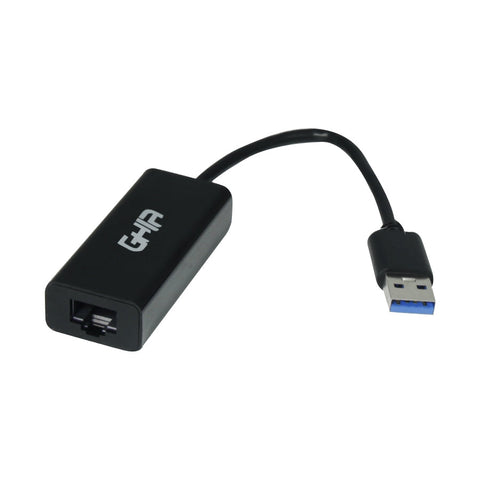 Adaptador Ghia Tarjeta De Red Externa Gigabit Alta Velocidad Usb 3.0 A Red Ethernet Rj45 1gbps