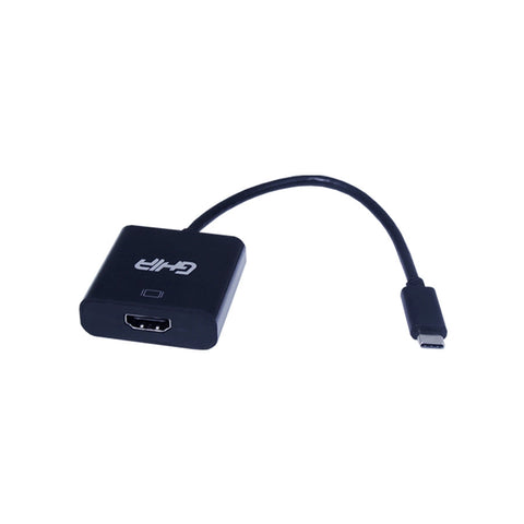 Adaptador Ghia Usb 3.1 Tipo C Macho A Hdmi Hembra,  Salida De Video 4k