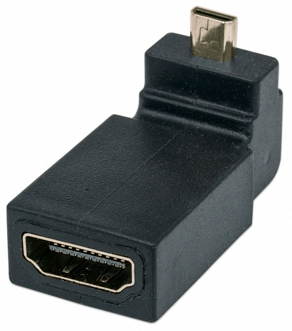 Adaptador Hdmi Hembra A Micro Hdmi Macho Angulo Arriba De 90 Grados 353441