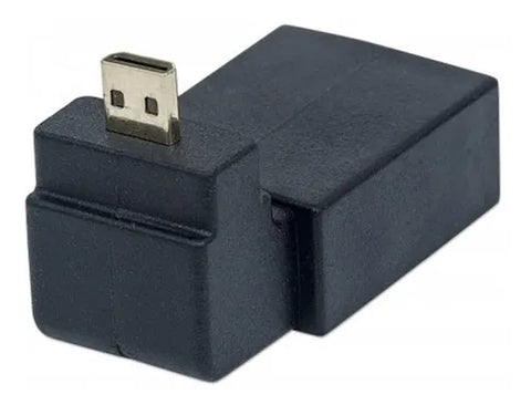 Adaptador Hdmi Hembra A Micro Hdmi Macho Angulo Arriba De 90 Grados 353441