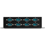 Adaptador Hub Concentrador Usb 8 Puertos Serial Rs232 Industrial Montaje En Pared Riel Din - Startech.Com Modelo, Icusb2328i