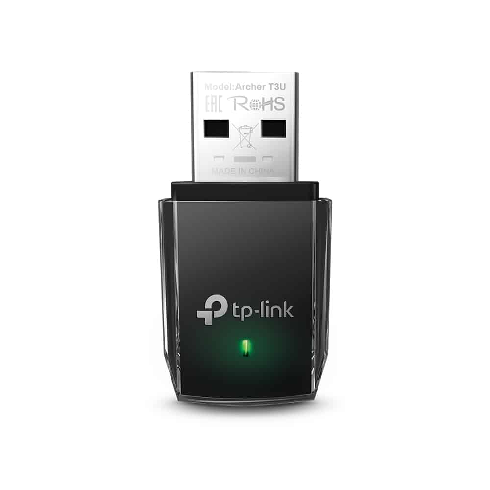 Adaptador Inal Tp-Link, Usb3.0, Mini, Ac1300 Dual Band, Archer T3u