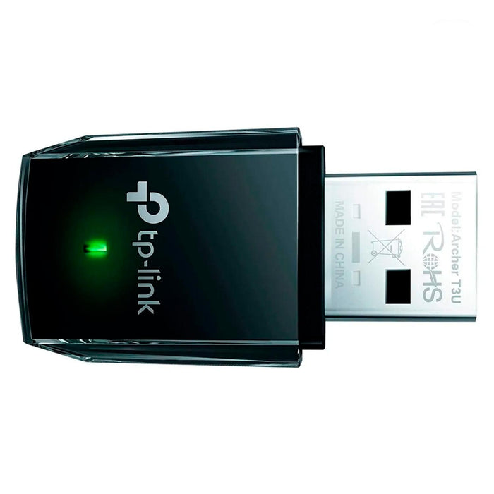 Adaptador Inal Tp-Link, Usb3.0, Mini, Ac1300 Dual Band, Archer T3u