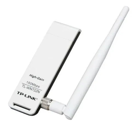 Adaptador Inalambrico Tp-Link, Usb2.0, N150, 1ant, 4dbi, Tl-Wn722n