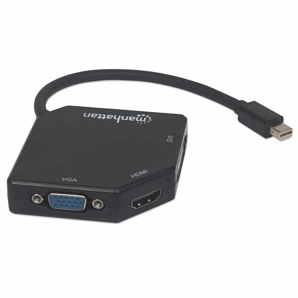 Adaptador Manhattan Dp Mini A Hdmi/Vga/Dvi H Pasivo 207720