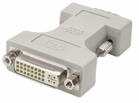 Adaptador Manhattan Dvi-I Hembra A Vga Macho 328906