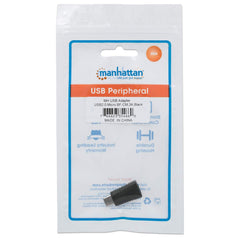 Adaptador Manhattan Usb-C, Cm-Micro B H V3.1 Negro 354660