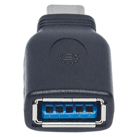 Adaptador Manhattan Usb-C V3.1 Cm-Ah Negro 354646