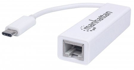 Adaptador Manhattan Usb Tipo C 3.2 A Rj45 Red Gigabit Ethernet 507585