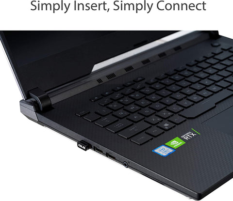 Adaptador Mini Bluetooth Asus Usb-Bt400 V4.0 Negro