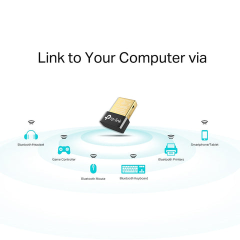 Adaptador Nano Bluetooth Tp-Link 4.0 Usb, Ub4a