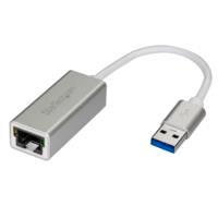 Adaptador Tarjeta De Red Externa - Ethernet Gigabit Externo Usb 3.0 - Plateado - Ideal Para Macbook, Chromebook O Tablet - Startech.Com Modelo, Usb31000sa