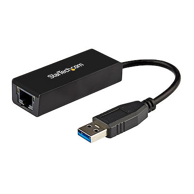 Adaptador Tarjeta De Red Externa Nic Usb 3.0 A 1gbps Gigabit Ethernet 1 Puerto - 1x Rj45 Hembra - 1x Usba - Negro - Startech.Com Modelo, Usb31000s