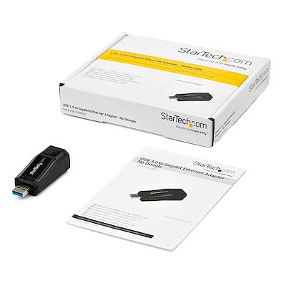 Adaptador Tarjeta De Red Externa Nic Usb 3.0 A 1gbps Gigabit Ethernet 1 Puerto - 1x Rj45 Hembra - 1x Usba - Sin Dongle - Startech.Com Modelo, Usb31000nds