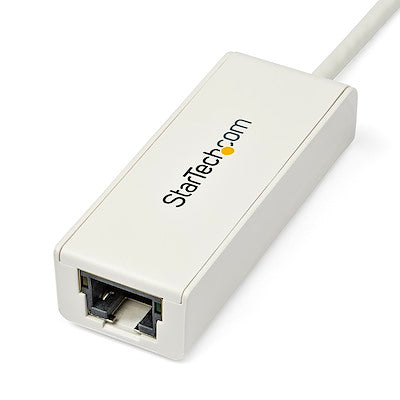 Adaptador Tarjeta De Red Externa Nic Usb 3.0 A 1gbps Gigabit Ethernet 1 Puerto - 1x Rj45 Hembra - 1x Usba - Blanco - Startech.Com Modelo, Usb31000sw