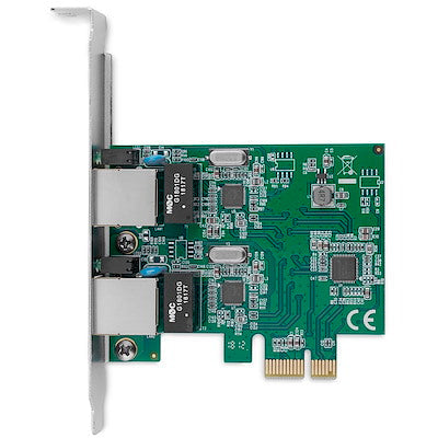 Adaptador Tarjeta De Red Nic Pci Express Pci-E De 2 Puertos Gigabit Ethernet - 2x Rj45 Hembra - Startech.Com Modelo St1000spexd4