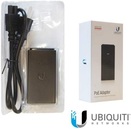 Adaptador Ubiquiti Poe De 24 Vdc 0.5 Puerto Gb (Poe-24-12w-G)