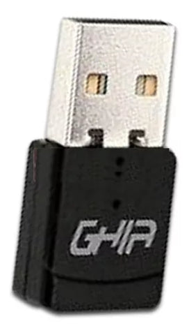Adaptador Usb Bluetooth Ghia, Usb 2.0, Bluetooth V5.0 Compatible Con V3.0