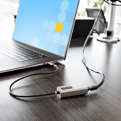 Adaptador Usb-C A Ethernet, 10, 100, 1000 Mbps, Adaptador De Red Gigabit, Asix Ax88179a, Dongle Nic Usb Tipo C A Ethernet Rj45 - Startech.Com Modelo Us1gc30b2