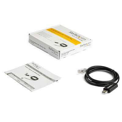 Adaptador Usb De 1.8m Para Consola Cisco - 460kbps - Adaptador Usb A Rj45 Compatible Con Windows®, Mac And Linux® - M/M - Startech.Com Modelo Icusbrollovr