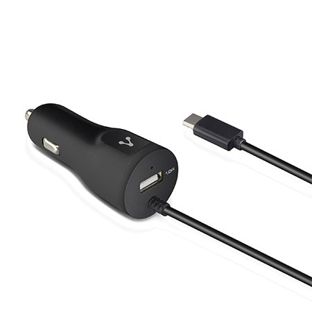 Adaptador Usb Universal De Corrriente Para Auto Vorago Au-303