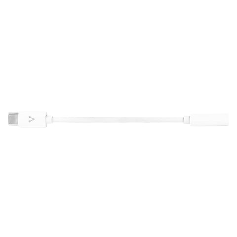 Adaptador Vorago Usb Tipo C A 3.5 Mm Audio Out Mic In Blanco Adp-209