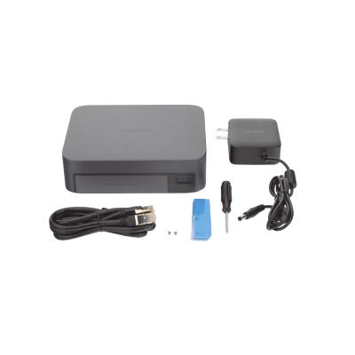 NAS UGREEN NASync DXP480T Plus | Intel Core i5-1235U 10 Núcleos | 4 Ranuras SSD M.2 NVMe PCIe 4.0 y 3.0 | 10GbE Ethernet | Thunderbolt 4 40 Gbps | HDMI 8K | Memoria DDR5 Expandible hasta 64 GB