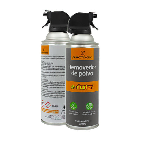 Aire Comprimido Two Pack Ecologico Cada Uno 330ml Perfect Choice