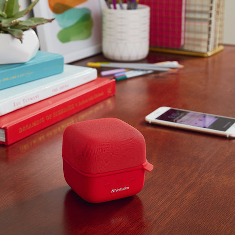 Altavoz Inalambrico Verbatim Bluetooth-Microsd- Rojo Vb70225