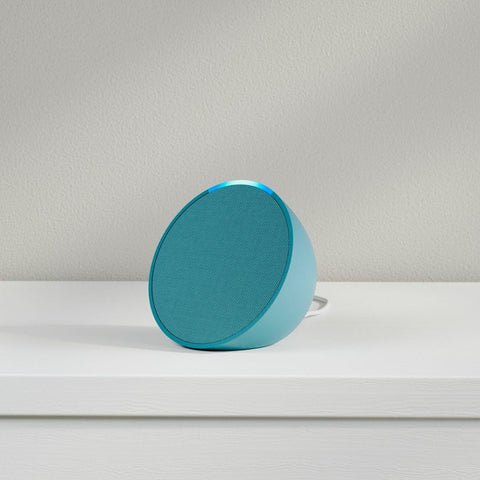 Amazon Echo Pop Smart Speaker With Alexa Teal