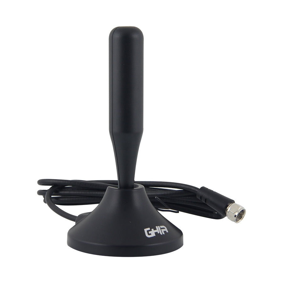 Antena Ghia Con Base Magnetica Para Interior