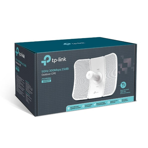 Antena Punto A Punto Tp-Link , 5ghz, Poe, Wisp, 23dbi, 20km - Cpe610