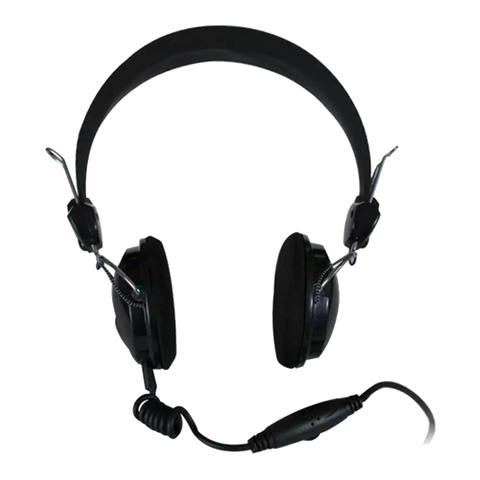 Audifono Diadema Con Microfono 3.5 Mm Sin Adaptador Perfect Choice Negro