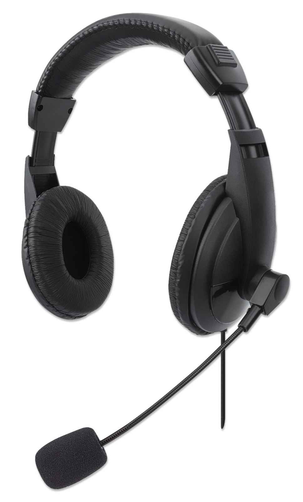 Audífono Manhattan Con Micrófono Usb Mediano, Control Integrado 179843