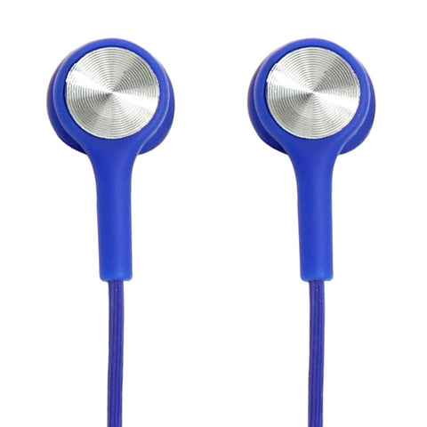 Audifonos Alambricos Ghia Comet2 Con Manos Libres, Color Azul