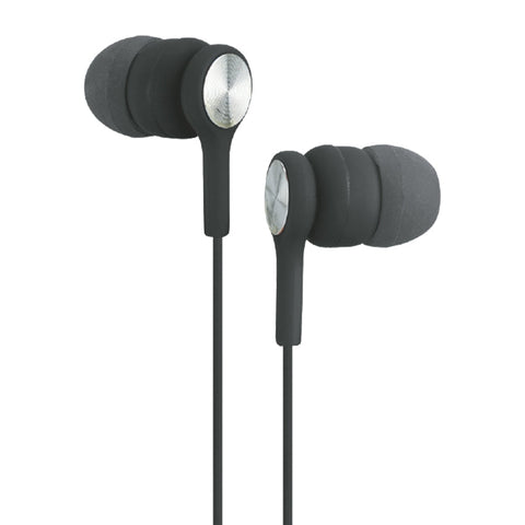 Audifonos Alambricos Ghia Comet2 Con Manos Libres,  Color Negro