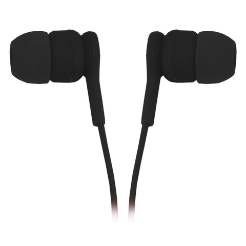 Audifonos Alambricos Ghia Comet2 Con Manos Libres,  Color Negro