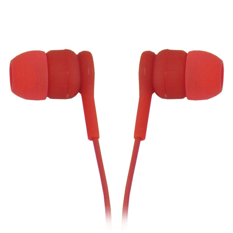 Audifonos Alambricos Ghia Comet2 Con Manos Libres, Color Rojo
