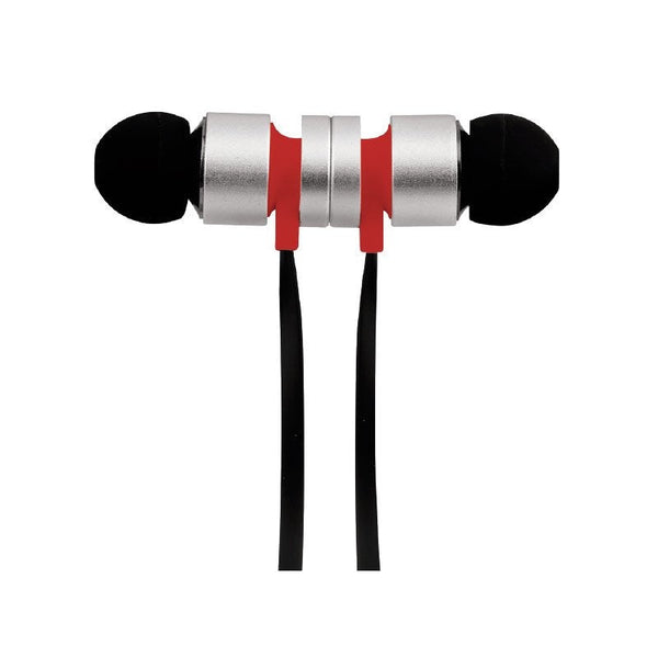 Audifonos Auricular Getttech Soft Mi-1220r C/Mic Negro Color Rojo 3.5mm